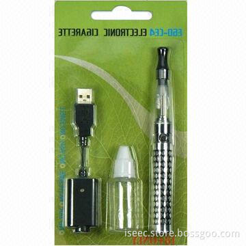 Electronic Cigarette, CE4A Atomizer with Blister Packing, Small Kit with USB Charger
